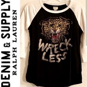 Ralph Denim&Supply Long Sleeve Tshirts Size XS